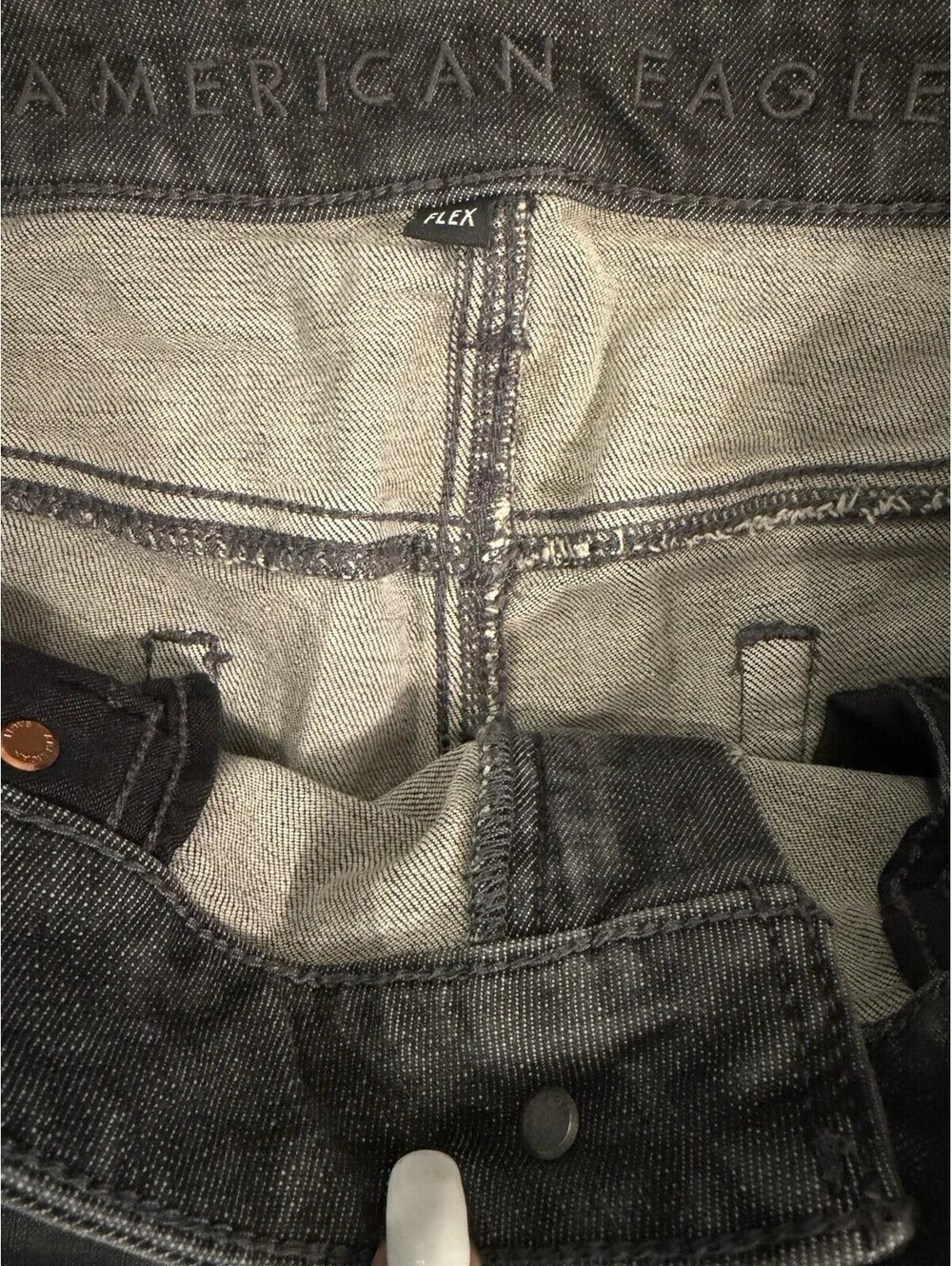 American Eagle Men’s Flex Slim Jeans - 34x34 - Faded Grey